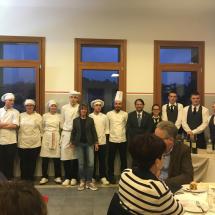 Presentazione del calendario liturgico gastronomico nella scuola ENGIM Tonezza