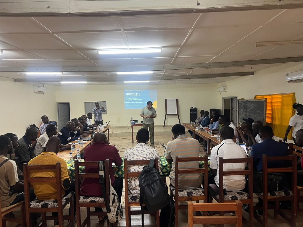 Un altro momento della formazione dei formatori in Costa d'Avorio
